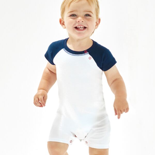 BabyBugz Baby Baseball Playsuit Thumbnail