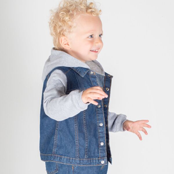 Larkwood Kids Denim Jacket Thumbnail