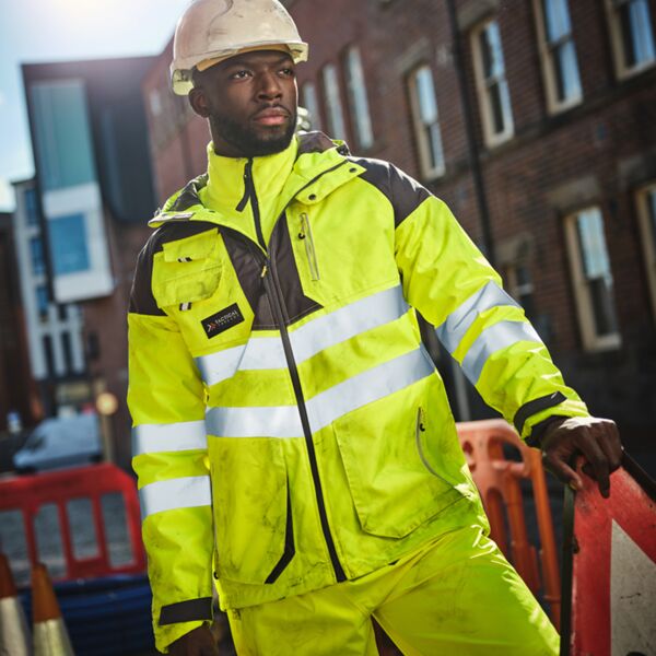 Regatta High Visibility Parka Jacket Thumbnail