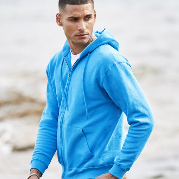 Fruit of the Loom Classic Zip Hooded Sweatshirt Thumbnail