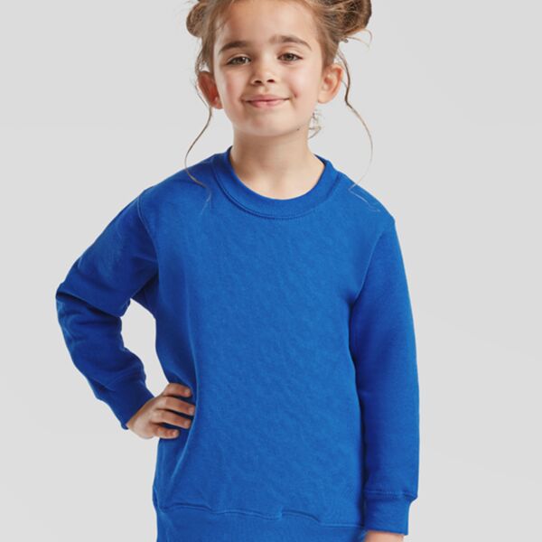 Fruit of the Loom Kids Classic Drop Shoulder Sweatshirt Thumbnail