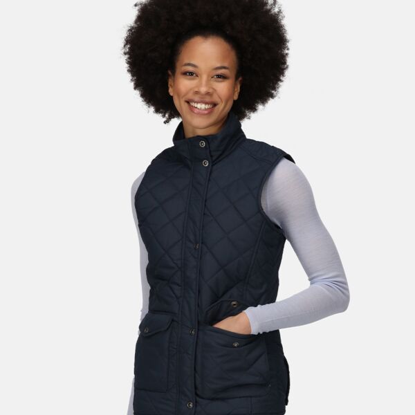 Regatta Ladies Tarah Diamond Quilted Bodywarmer Thumbnail