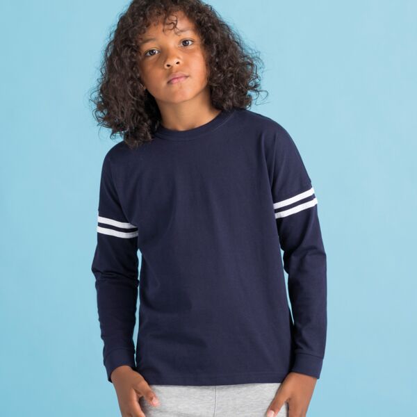 SF Minni Kids Drop Shoulder Slogan Top Thumbnail