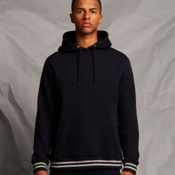 Front Row Unisex Striped Cuff Hoodie Thumbnail