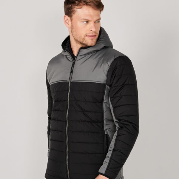 Finden + Hales Contrast Padded Jacket Thumbnail