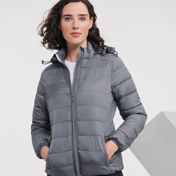 Russell Ladies Hooded Nano Padded Jacket Thumbnail